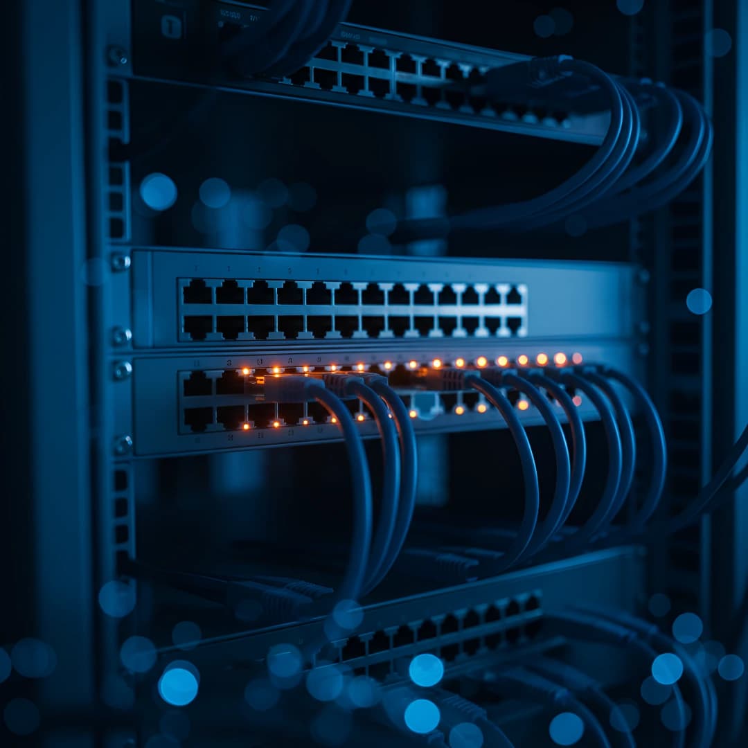 Astronaut performing maintenance on a rocket in orbit